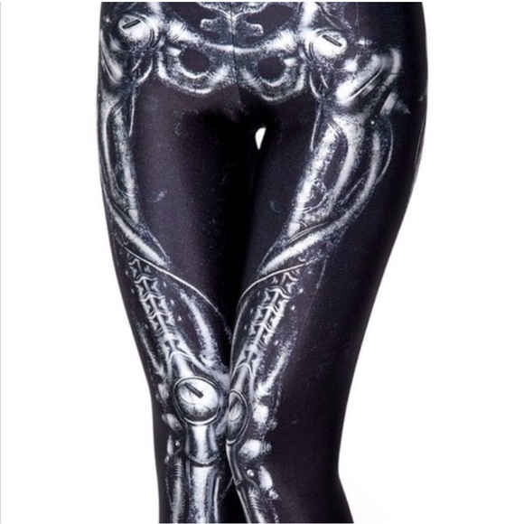 EUC Shichigoro Mechanical Bones leggings - Picture 5 of 7
